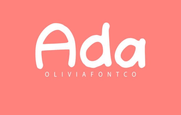 Ada Font: Elevate Your Brand with a Handwritten Touch