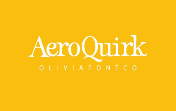 Aeroquirk: A Serif Font That Breathes Romance Into Branding