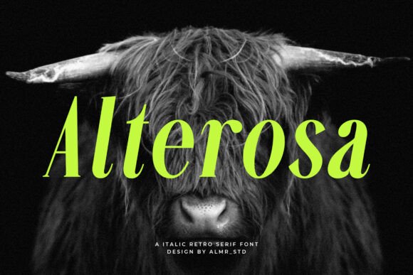 Alterosa: A Serif Font for Editorial Elegance