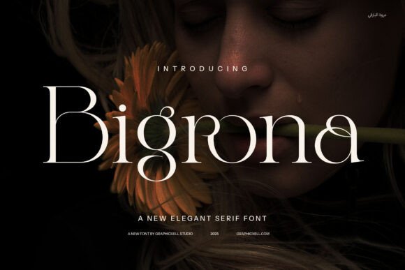 Bigrona: A Serif Font That Elevates Branding