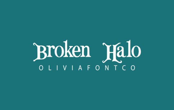 Broken Halo: A Serif Font with a Romantic Soul