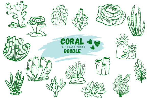 Coral Doodle: A Creative Font for Digital Marketers and Designers