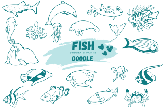 Exploring Fish Doodle: A Sketchy Font for Creative Branding