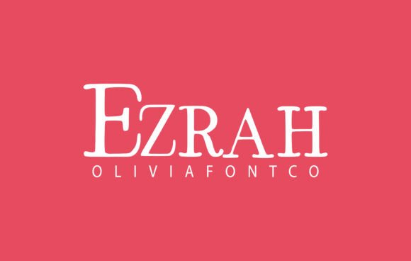 Ezrah: A Romantic Sans Serif for Creative Branding