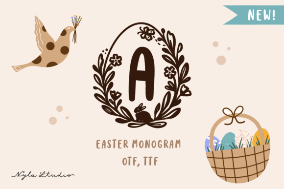 Font That Speaks: How Easter Monogram Elevates Campaign Design