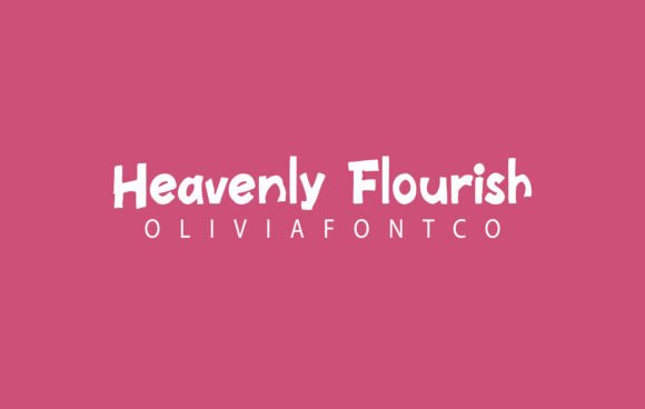 Heavenly Flourish: A Serif Font That Elevates Your Brand