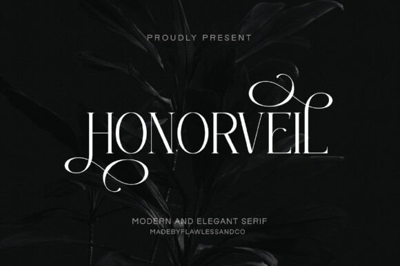 Honorveil: Elevating Your Brand with a Timeless Serif Typeface