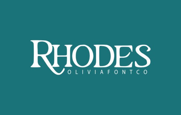 How Rhodes Font Transformed My Bakery’s Brand