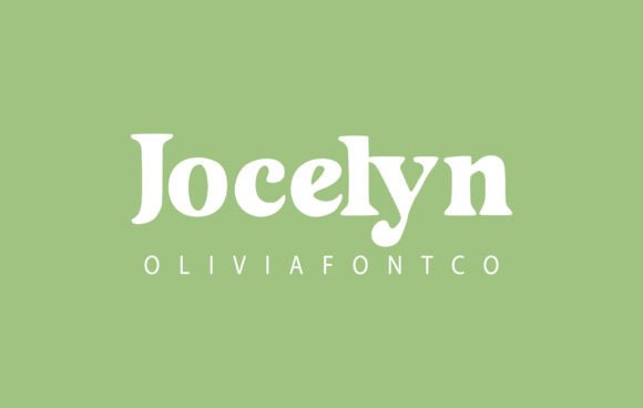 Jocelyn Font: Elevating Your Digital Brand with a Romantic Serif
