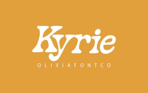 Kyrie: A Serif Font with a Romantic Handwritten Charm