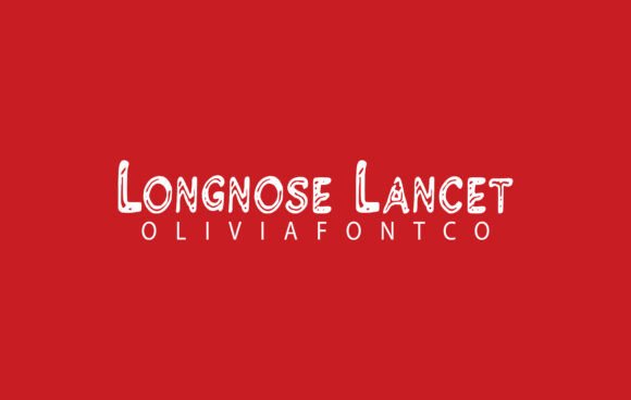 Longnose Lancet: A Font That Breathes Romance Into Every Project