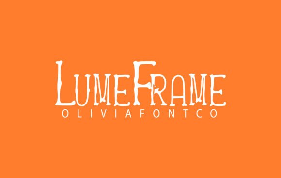 LumeFrame: A Serif Font That Adds Romance to Every Project