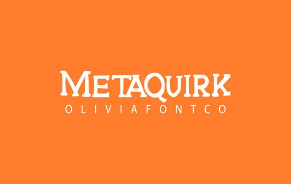 Metaquirk: A Serif Font for Editorial Elegance