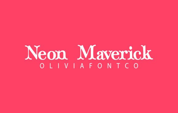 Neon Maverick: The Font That Elevates Your Brand