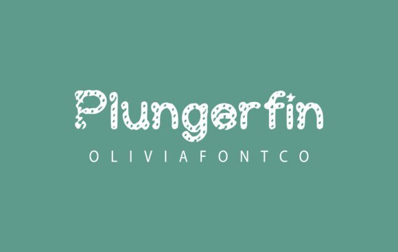 Plungerfin: A Font That Breathes Romance Into Every Craft