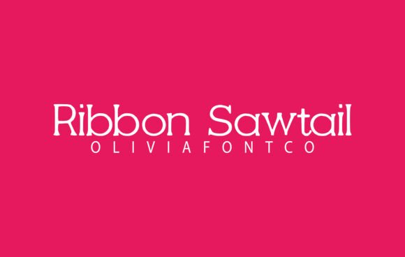 Ribbon Sawtail: The Font That Elevates Your Campaigns