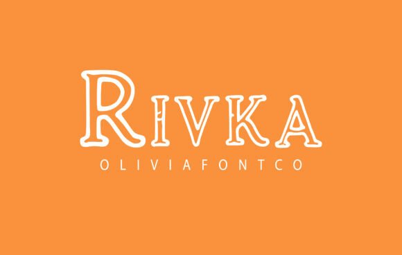Rivka: A Serif Font for Editorial Elegance