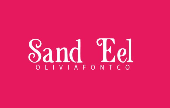 Sand Eel: A Serif Font with a Romantic Touch