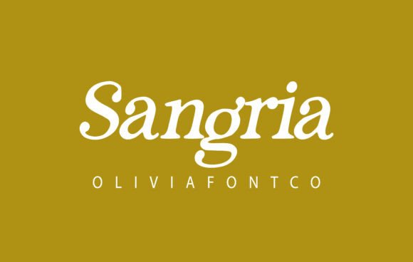 Sangria Font Review: A Romantic Handwritten Typographic Gem