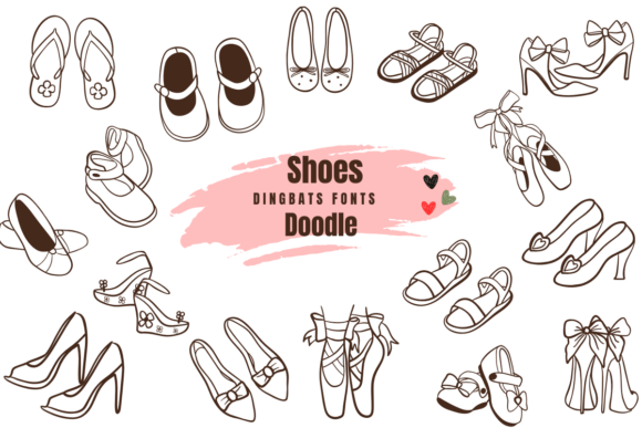 Shoes Doodle: A Font That Elevates Brand Identity